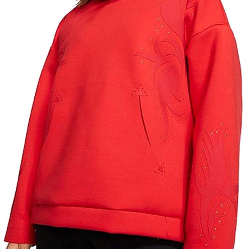 Womens Boutique Funnel Pull Over Hoodie